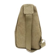 Load image into Gallery viewer, Nylon Canvas Sling Bag with Adjustable Strap