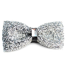 Load image into Gallery viewer, Sparkling Crystal Men's Bow Tie