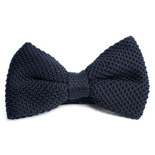 Load image into Gallery viewer, Men’s Solid Knitted Bow Tie – Pre-Tied with Adjustable Strap, 5 Colors