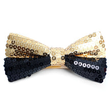Load image into Gallery viewer, Men's Dual Color Sequin Bow Tie