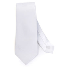 Load image into Gallery viewer, Umo Lorenzo Poly Satin Solid 2.75" Slim Tie