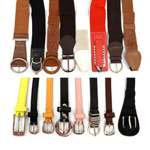 Load image into Gallery viewer, 60pc Mixed Assorted Women's Fashion Belts - Skinny & Wide Styles (Multi-Brand)