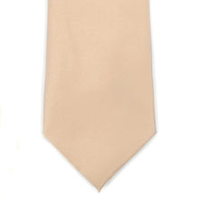 Load image into Gallery viewer, Umo Lorenzo Solid Satin Tie & Matching Hanky Set – 3.25" Poly Neck Tie
