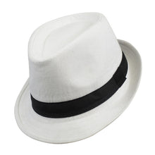 Load image into Gallery viewer, Westend Spring/Summer Solid Trilby Fedora Hat – Lightweight Cotton Blend | Multiple Colors