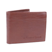 Load image into Gallery viewer, Brown Men's Bi-Fold Leather Wallet