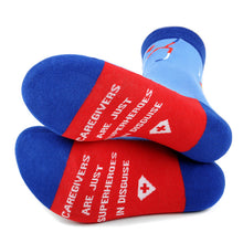 Load image into Gallery viewer, Parquet Health Care Heroes – Superheroes Ultra Premium Socks (Unisex)