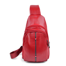 Load image into Gallery viewer, Stylish Vegan Leather Crossbody Sling Bag with Adjustable Strap