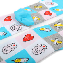 Load image into Gallery viewer, Parquet Health Care Heroes – Nurse Piggy Ultra Premium Socks (Unisex)