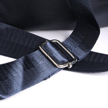 Load image into Gallery viewer, Nylon Crossbody Sling Bag with Headphone Jack - Adjustable Strap - Black or Navy