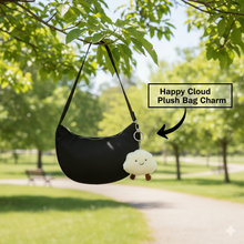 Load image into Gallery viewer, Happy Cloud Plush Bag Charm