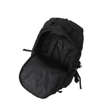 Load image into Gallery viewer, Black Tactical Backpack - 100% Polyester Military-Style Assault Pack with Molle System