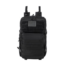 Load image into Gallery viewer, Black Tactical Backpack - Military-Style 3-Day Assault Pack with Molle System