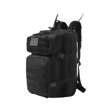 Load image into Gallery viewer, Black Tactical Backpack - Military-Style 3-Day Assault Pack with Molle System