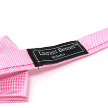 Load image into Gallery viewer, Laurant Bennet Poly Woven Banded Bow Tie & Hanky Set