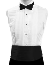 Load image into Gallery viewer, Umo Lorenzo Poly Satin Bow Tie & Cummerbund Set