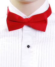 Load image into Gallery viewer, Umo Lorenzo Poly Satin Bow Tie & Cummerbund Set
