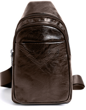 Load image into Gallery viewer, Vegan Leather Crossbody Sling Bag – Durable & Stylish