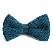 Load image into Gallery viewer, Men’s Solid Knitted Bow Tie – Pre-Tied with Adjustable Strap, 5 Colors