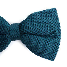 Load image into Gallery viewer, Men’s Solid Knitted Bow Tie – Pre-Tied with Adjustable Strap, 5 Colors