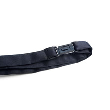 Load image into Gallery viewer, Men's Crystal Silver Rhinestone over Gold Bow Tie