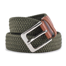 Load image into Gallery viewer, Men's Stretch Braided Woven Belts