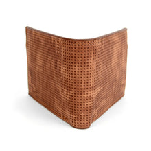 Load image into Gallery viewer, Men's Bi-Fold Brown Leather Wallet