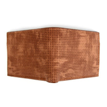 Load image into Gallery viewer, Men's Bi-Fold Brown Leather Wallet