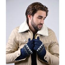 Load image into Gallery viewer, Men's Genuine Leather Non-Slip Grip Winter Gloves with Soft Acrylic Lining