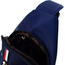 Load image into Gallery viewer, Navy Crossbody Sling Bag with Padded Interior - Compact and Functional