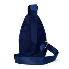 Load image into Gallery viewer, Navy Crossbody Sling Bag with Padded Interior - Compact and Functional