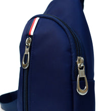 Load image into Gallery viewer, Navy Crossbody Sling Bag with Padded Interior - Compact and Functional