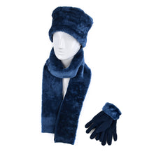 Load image into Gallery viewer, Women's Faux Fur and Fleece Winter Set