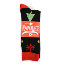 Load image into Gallery viewer, Parquet 3-Pair Pack Ladies Christmas Holidays Crew Socks – Trees, Snowflakes & Reindeer
