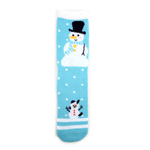 Load image into Gallery viewer, 3 Pairs Pack Ladies Christmas Holidays Crew Socks