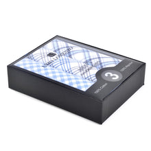 Load image into Gallery viewer, Men's Boxed Fancy Cotton Handkerchiefs 3 Piece Set