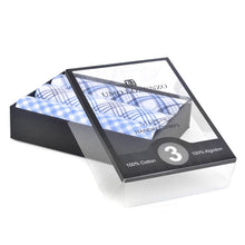 Load image into Gallery viewer, Men's Boxed Fancy Cotton Handkerchiefs 3 Piece Set