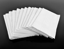Load image into Gallery viewer, Men's Cotton Plain Handkerchiefs 12 piece Set