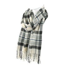 Load image into Gallery viewer, Unisex Plaid Cashmere Feel Winter Scarves