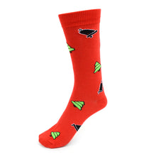 Load image into Gallery viewer, Parquet 3-Pair Pack Ladies Christmas Holidays Crew Socks – Snowman, Wreath & Tree Patterns