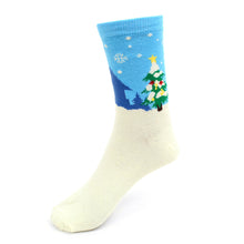 Load image into Gallery viewer, Parquet 3-Pair Pack Ladies Christmas Holidays Crew Socks