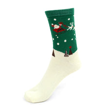 Load image into Gallery viewer, Parquet 3-Pair Pack Ladies Christmas Holidays Crew Socks