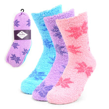 Load image into Gallery viewer, Women's Socks - Assorted 3 Pack Warm Fuzzy Socks