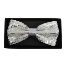 Load image into Gallery viewer, Men's Sparkle Sequin Banded Bow Ties