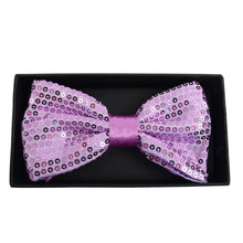 Load image into Gallery viewer, Men's Sparkle Sequin Banded Bow Ties