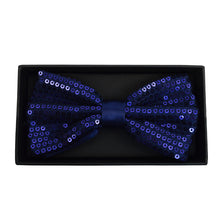 Load image into Gallery viewer, Men's Sparkle Sequin Banded Bow Ties