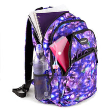 Load image into Gallery viewer, Parquet Space Pattern Novelty Backpack