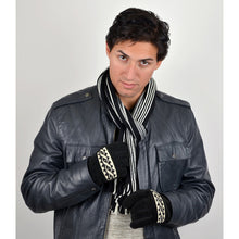 Load image into Gallery viewer, Westend Men's Genuine Leather Non-Slip Grip Winter Gloves with Soft Acrylic Lining