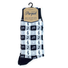 Load image into Gallery viewer, Men's Music Note Premium Collection Novelty Socks