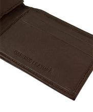 Load image into Gallery viewer, Genuine Leather Bi-Fold Wallet