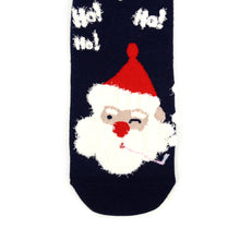 Load image into Gallery viewer, Ladies Christmas Santa Claus Crew Socks
